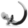 Oxballs Plug Queue Puppy Tail Beagle 9.5 x 5 cm Blanc